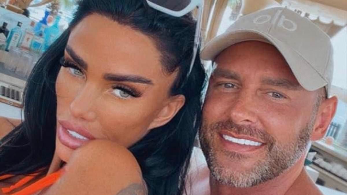 Katie Price is ridiculed for claiming her husband Lee Andrews studied at Cambridge and declaring he's 'not a con artist' as Katherine Ryan quips 'he only has a PHD in scamming'