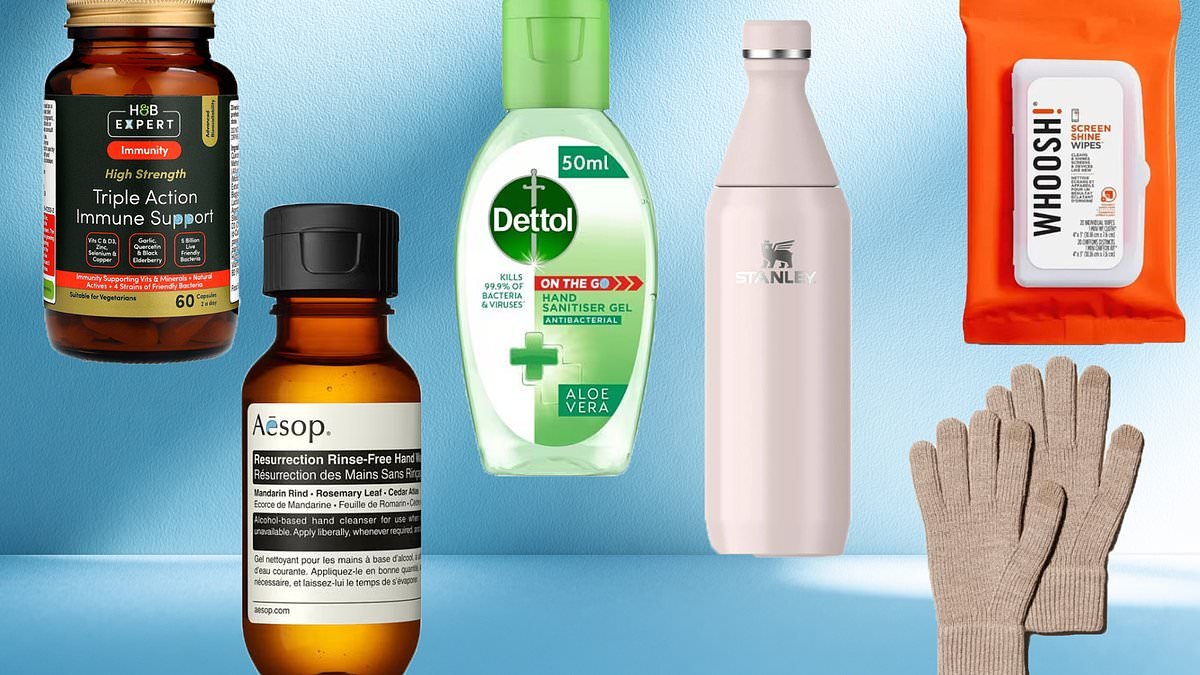 How to escape the flu-demic! All the pharmacy essentials to add to your handbag to avoid getting ill this winter