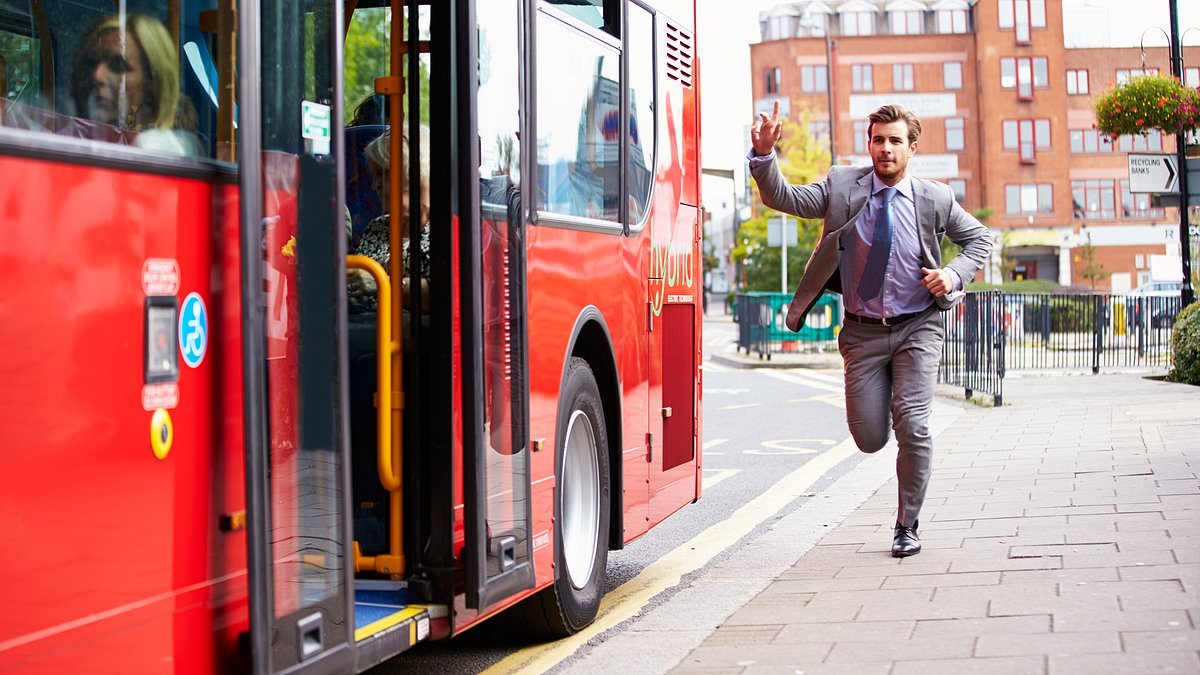 Running for the bus could save your life - short bursts of exercise linked to lower risks of dementia, diabetes and heart disease, study finds