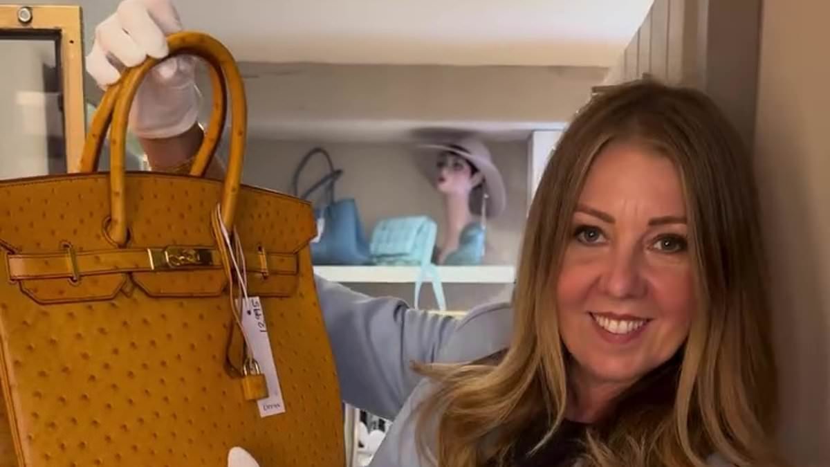 Owner of UK's 'most targeted shop' hunts thieves herself using Apple AirTags after they stole £250k worth of handbags - but they flee after cops fail to get warrant in time