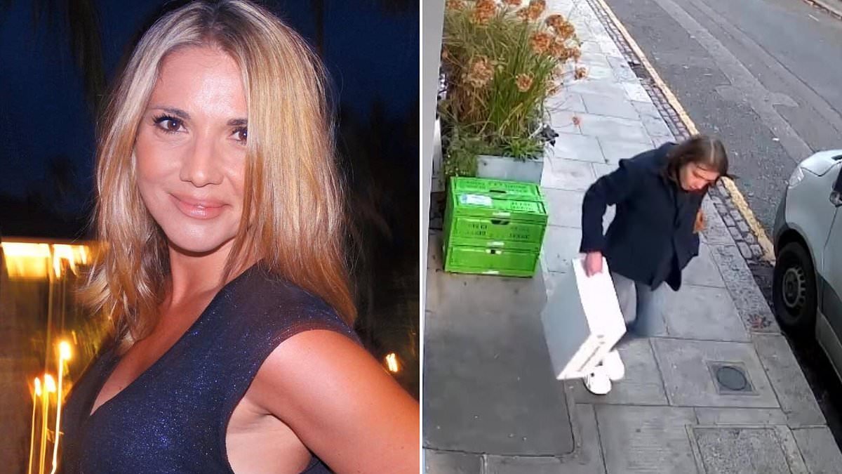 Revealed: How the 'langoustine lifter' caught on CCTV stealing shellfish and white orchids from outside glitzy London restaurants is a Russian former It-girl living in a £4million flat