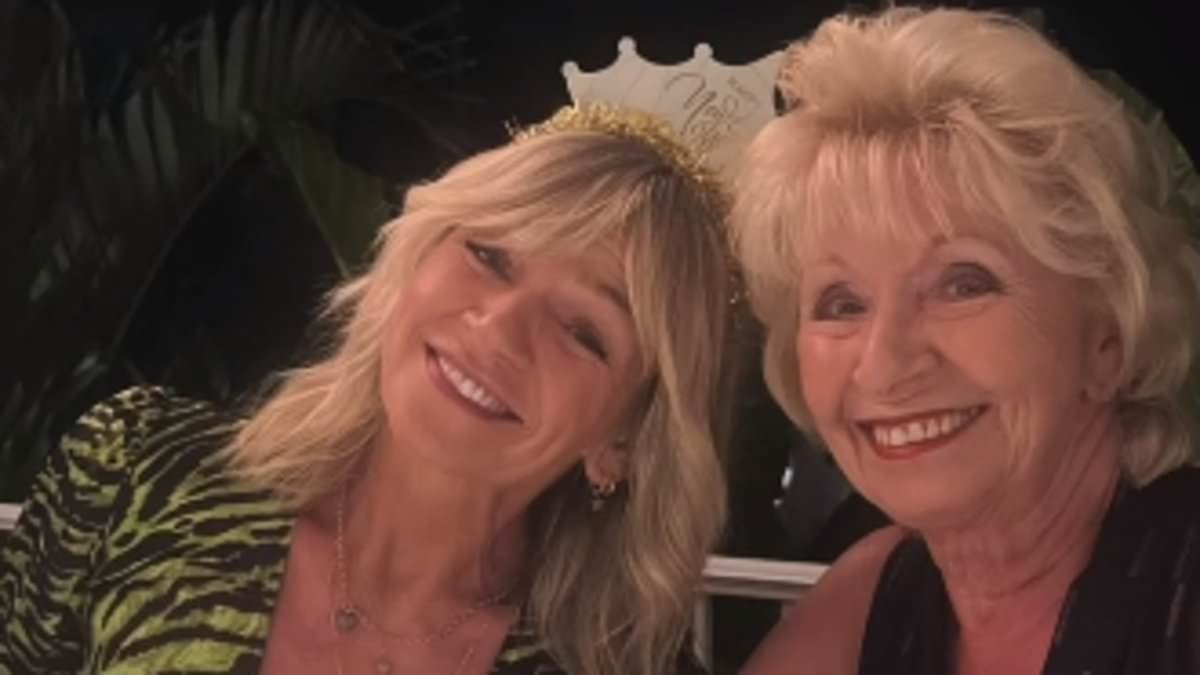 Zoe Ball's journey to love after a 'double whammy' of grief: Presenter details the 'crazy, hideous nightmare' of losing her mum after a childhood estrangement before finding a happy ending with 'sexy' new boyfriend