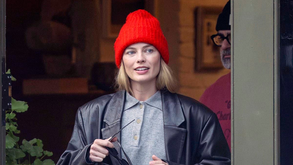 Margot Robbie joins her real-life Heathcliff Tom Ackerley for shopping trip in bougie Notting Hill