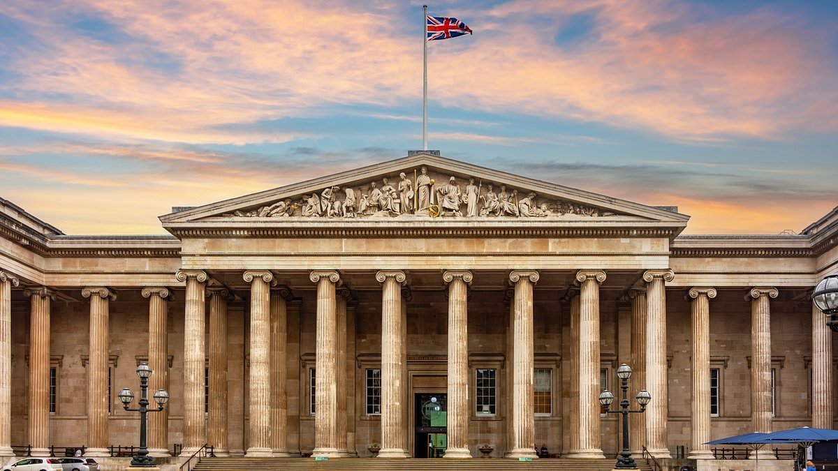 British Museum suffers another embarrassing theft as African gold disc is stolen by screwdriver-wielding thief before it is sold at Sotheby's