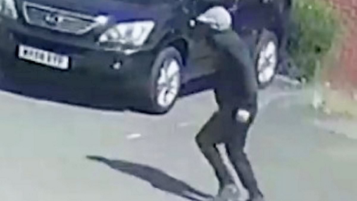 Moment thugs stalk pensioner before killing him in botched watch robbery as he tried to visit his partner with dementia: Pair jailed