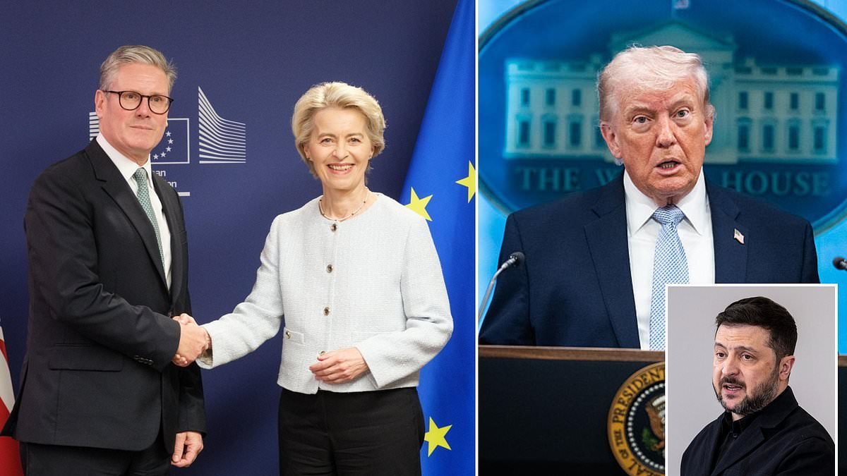 Zelensky says Britain must rejoin the EU if Trump pulls US out of NATO