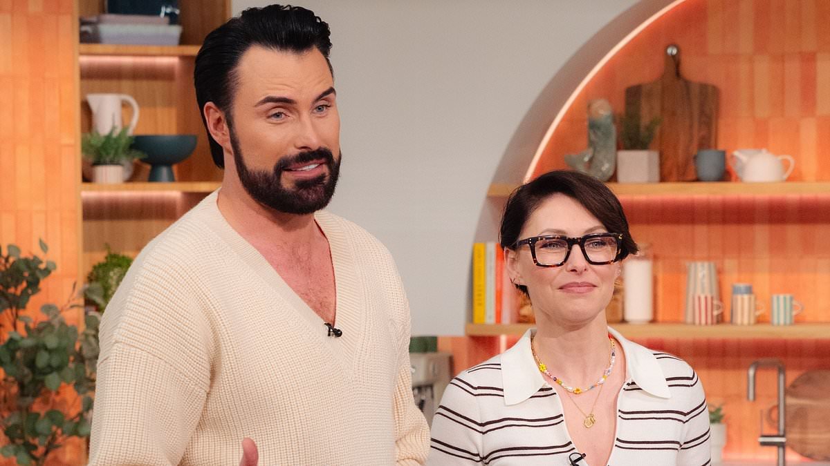 Rylan Clark returns to TV for the first time since 'traumatic and invasive' face tweakments hosting This Morning with Emma Willis - as fans cheer 'the dream team are back!'