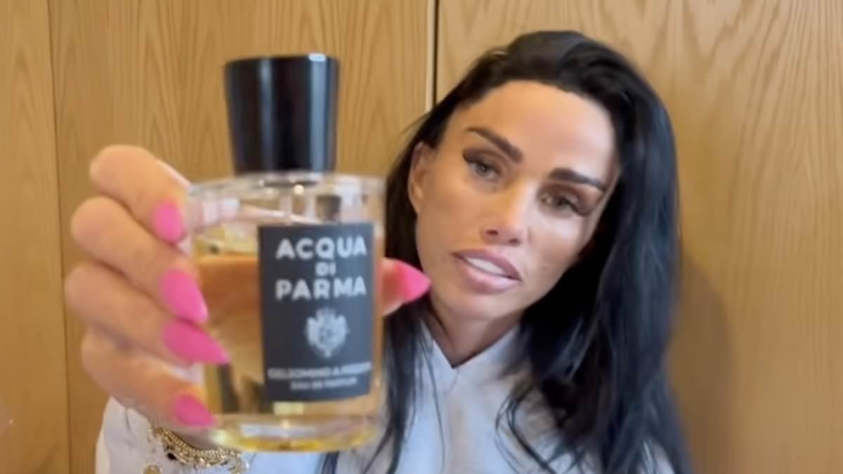 Katie Price flaunts expensive contents of her suitcases including £1K Tom Ford heels, made-to-measure bikinis and luxury perfumes as she heads to Dubai - after judge ordered bankrupt star to slash 'extravagant' spending