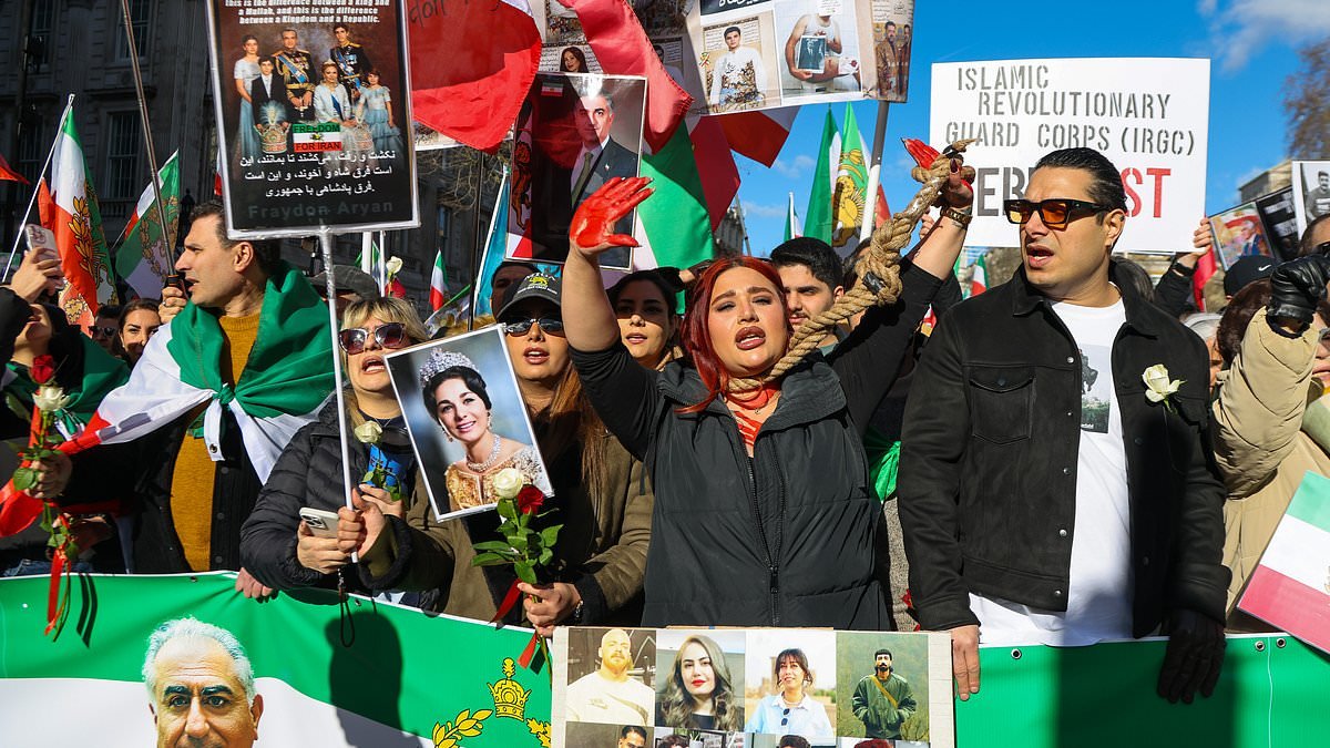 No banging objects and no music, Met tells protesters marching to Iranian Embassy - amid fears of further clashes with police