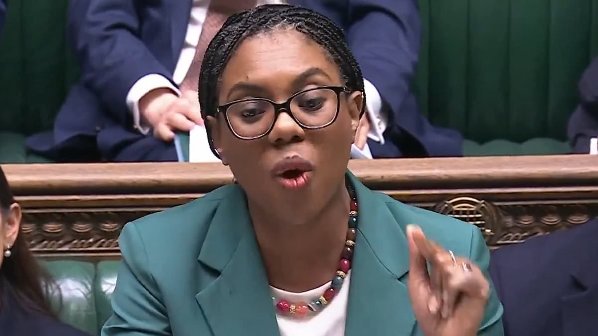 Keir Starmer's trip to China was 'a dream come true' because he's been 'virtually a Communist all his life', jibes Kemi Badenoch in Commons clash