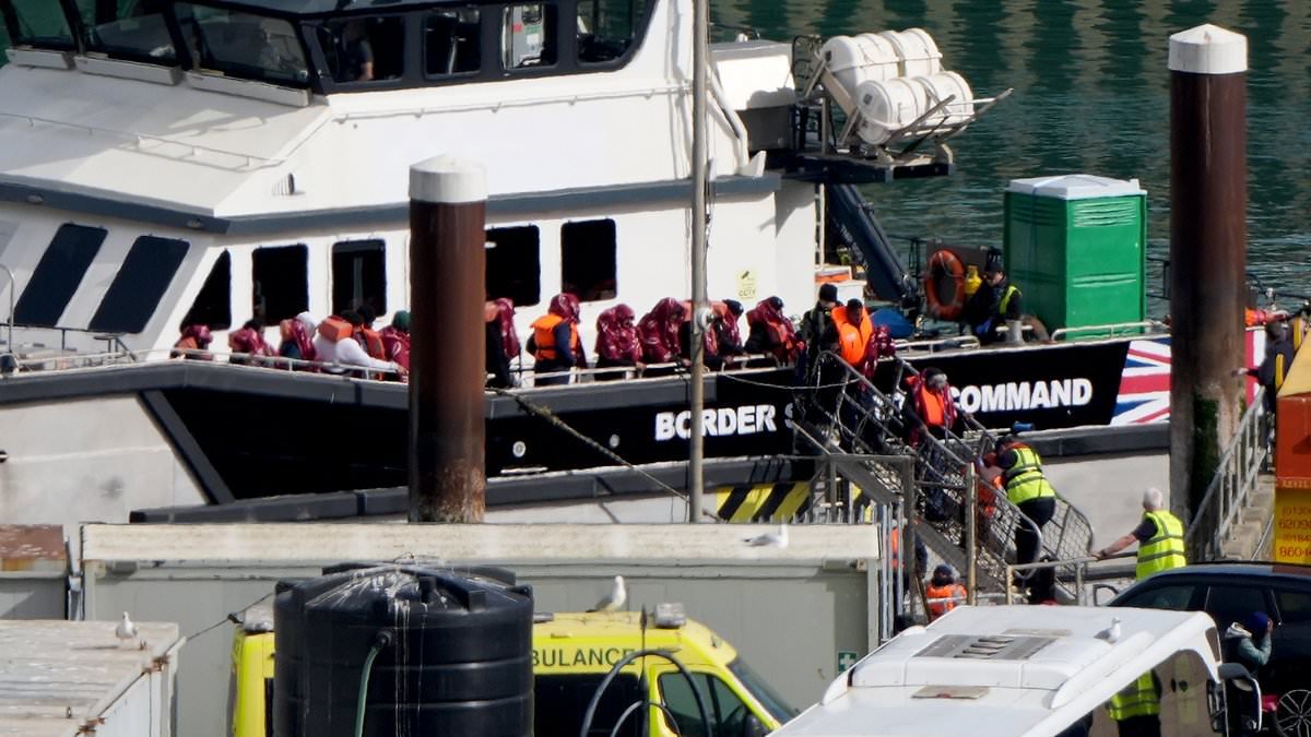 Afghan boy, 16, says he 'was forced' to pilot small boat across the Channel as he faces trial for endangering 46 people