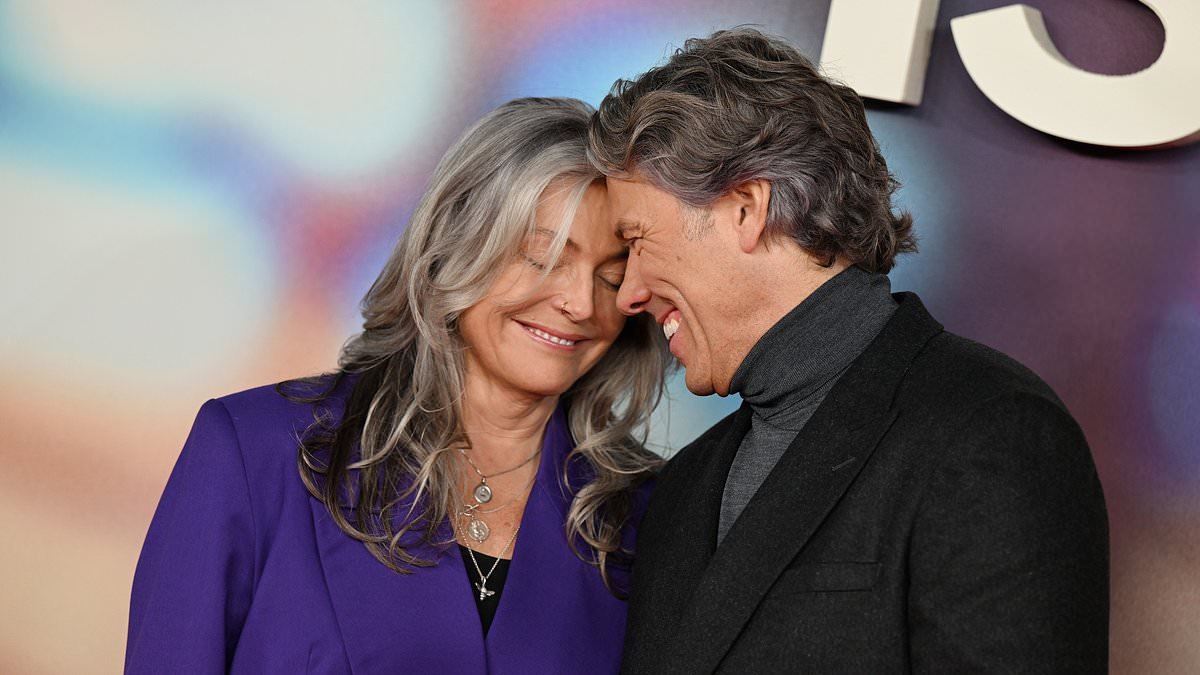 John Bishop looks loved-up with wife Melanie as they make rare red carpet appearance at screening for Bradley Cooper film based on real-life story of how comedy saved their marriage