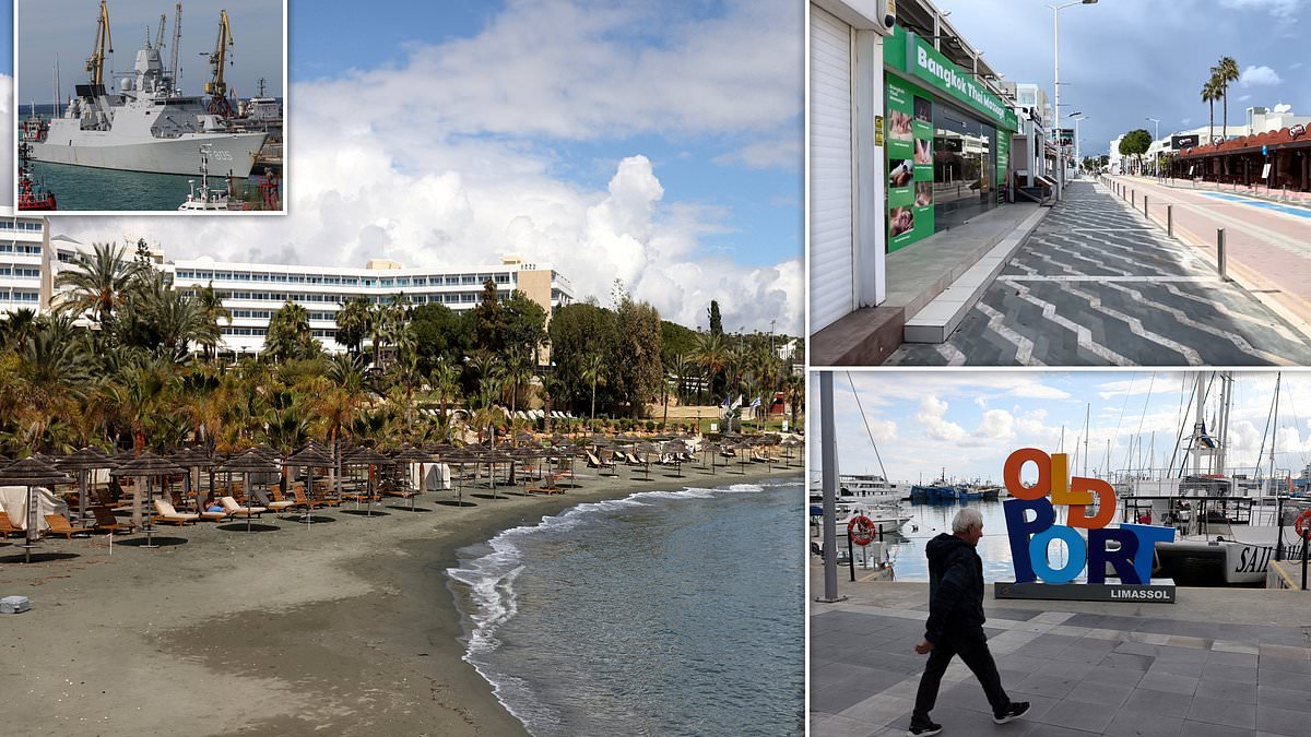 War leaves Cyprus deserted for Easter holidays: Hotel bookings down 40% after Iranian drone attacks on RAF base