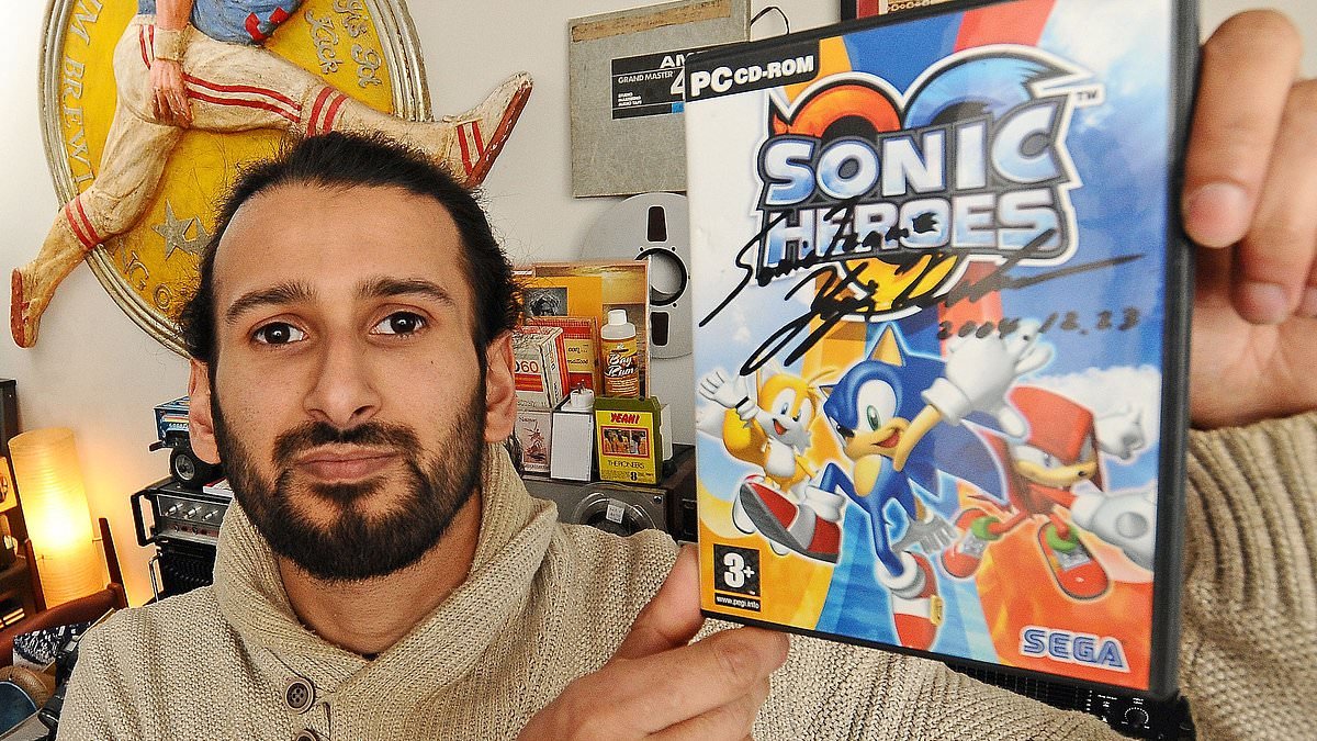 Collector who bought rare games consoles for £10,000 raided by police after Sonic the Hedgehog maker Sega launched undercover sting