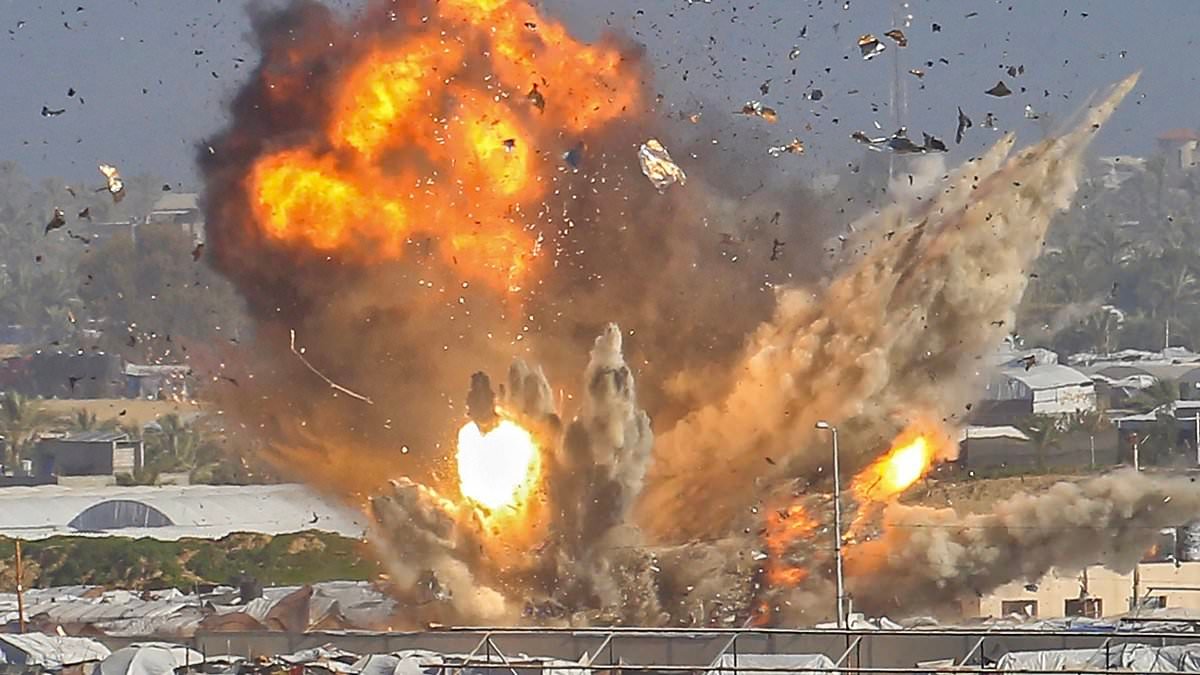 Israeli air strikes kill at least 32 in Gaza in heaviest wave of attacks since Trump-brokered ceasefire