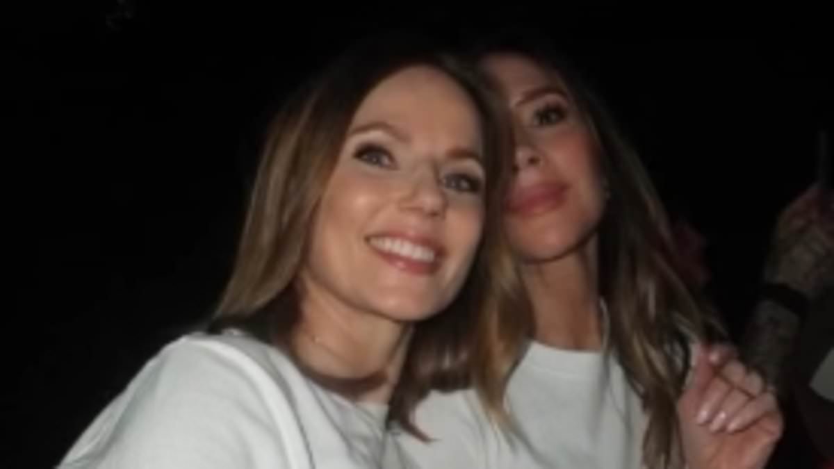 Victoria and David Beckham are joined by Geri Halliwell as they dance the night away at their son Cruz's London show