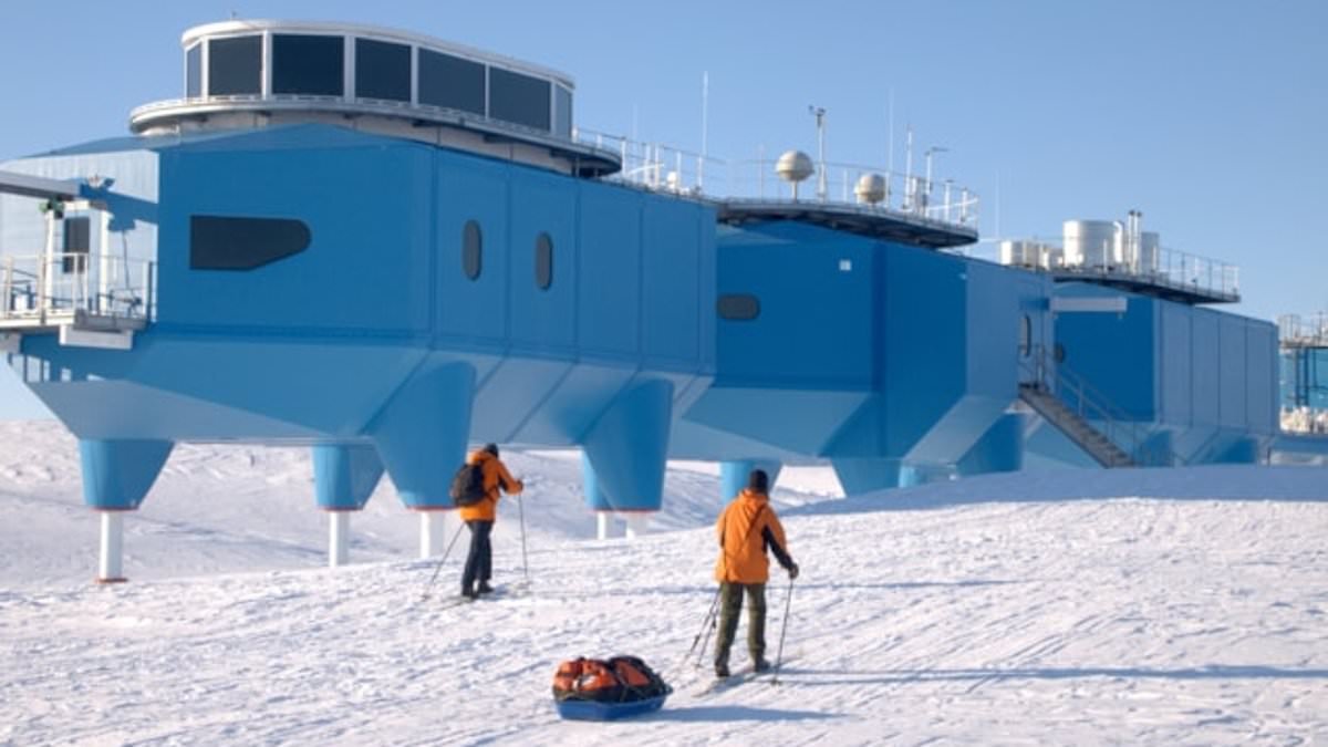 Great Scott... £30,000 job with all living costs paid! The only catch? It's in the Antarctic