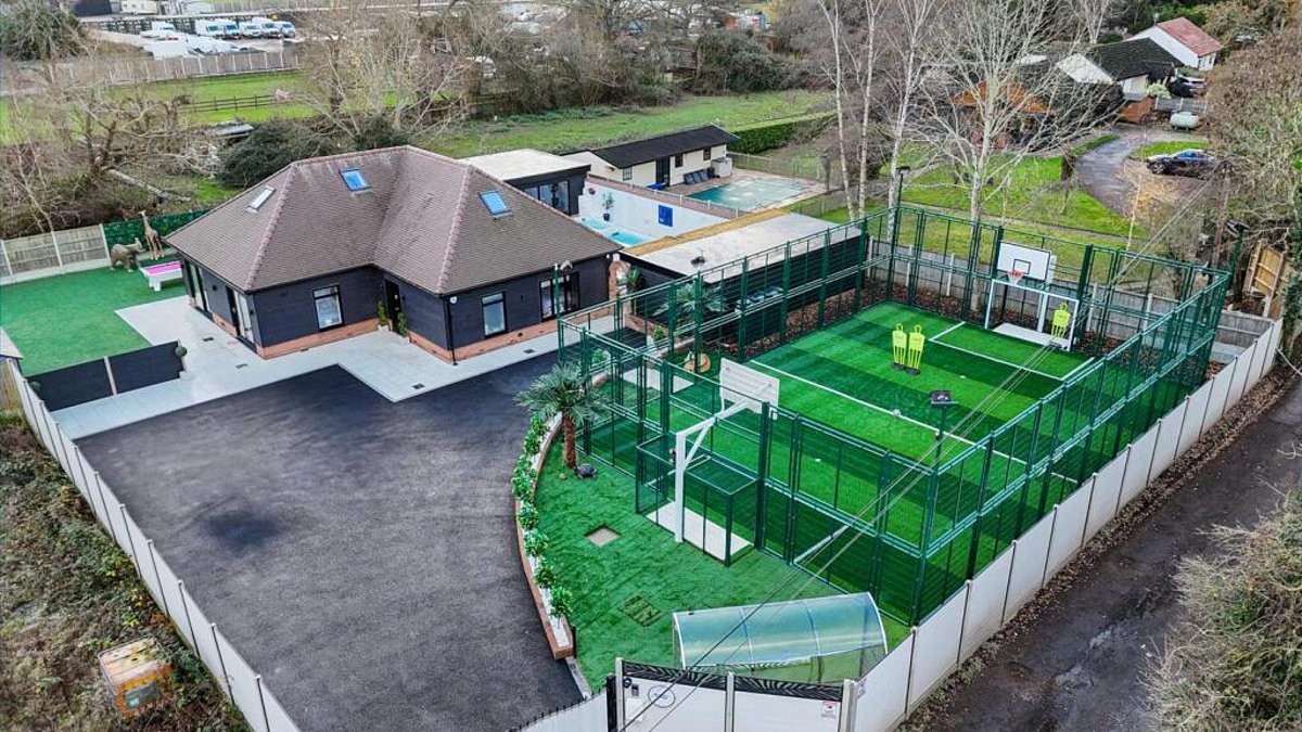 Is THIS Britain's tackiest home? Three-bedroom detached property on sale for £1.6m called 'the most Essex house ever'