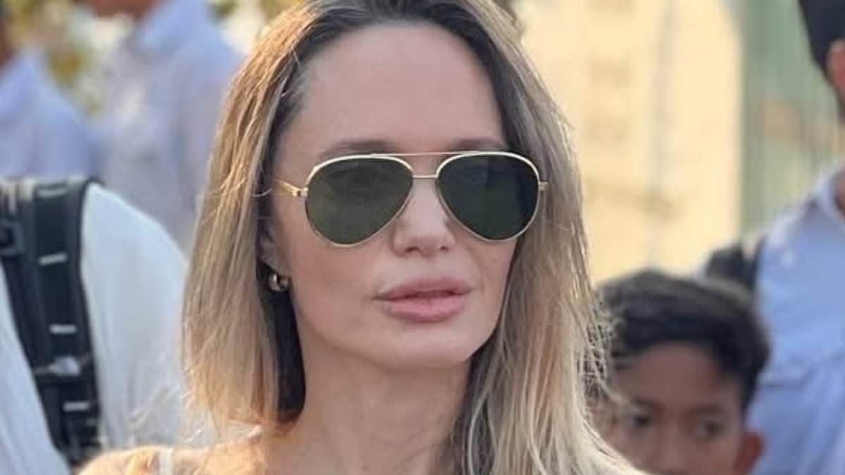 Angelina Jolie fuels more wild body double conspiracy theories during trip to Cambodia