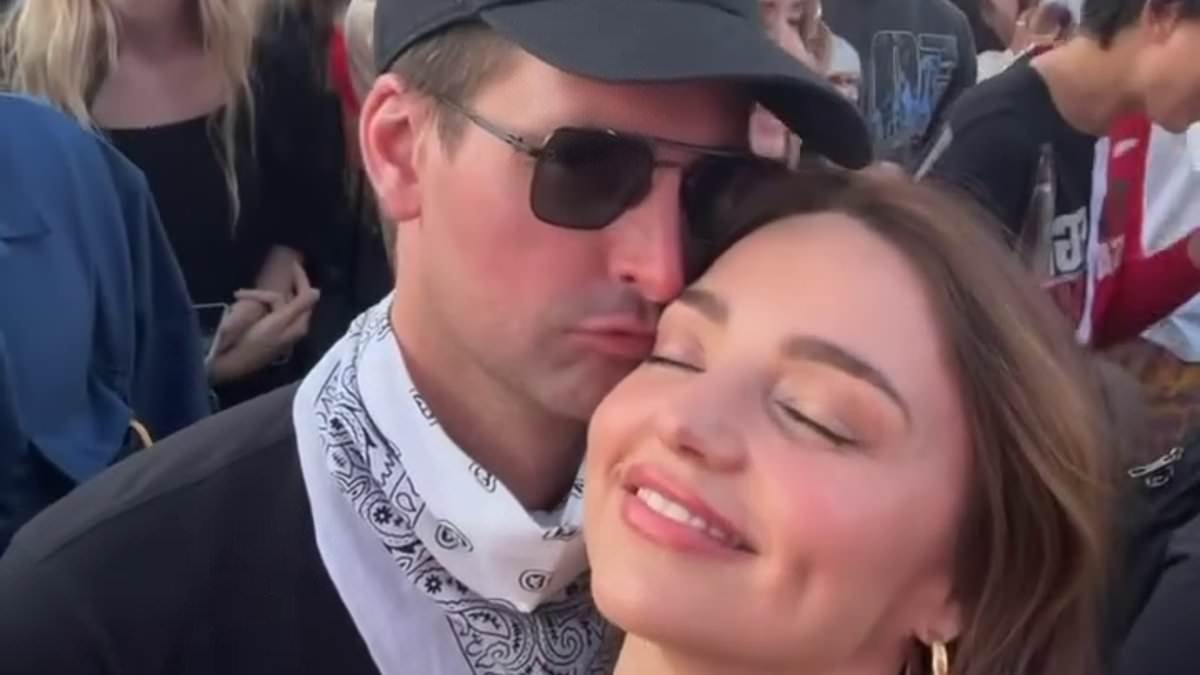 Miranda Kerr makes a surprise appearance at Coachella with her billionaire husband - as fellow Australian celebrity Bec Judd stuns in lace mini skirt