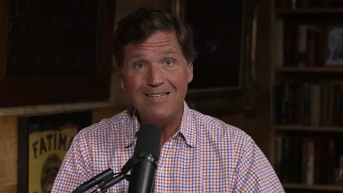 Tucker Carlson suggests Trump might be the ANTICHRIST after president shared AI image of himself as Jesus