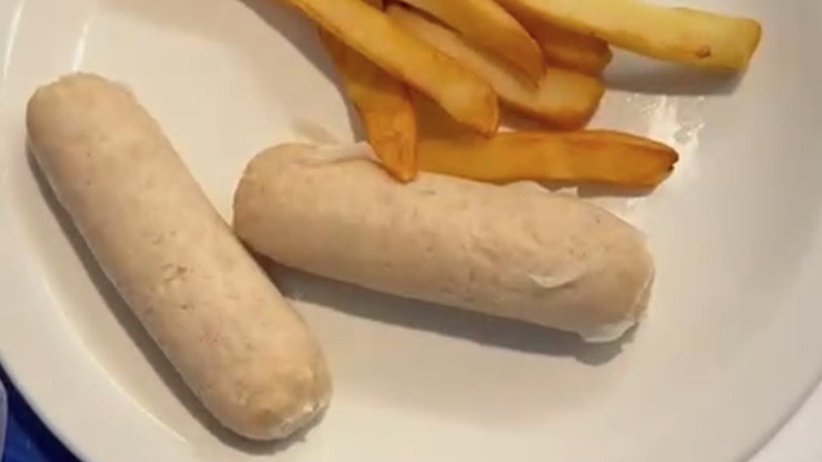 Mother was 'forced to spend £30-a-day on food' for her sick daughters after NHS hospital served pale sausages and cottage pie 'mush'