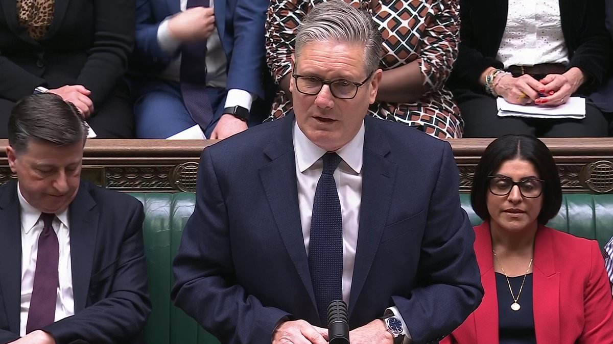 Starmer STILL won't say when defence plan will be published despite Labour revolt - as Reeves refuses to fill £28bn hole in budgets after blowing tax hikes on benefits and public sector pay