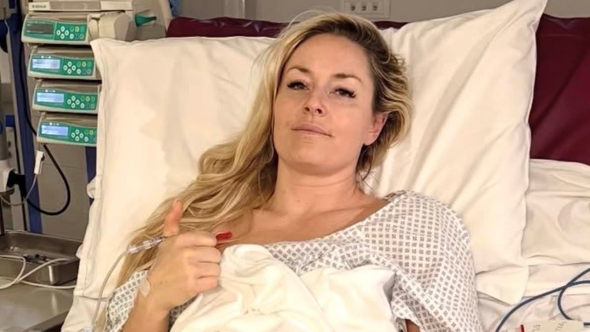 Lindsey Vonn hits major recovery milestone as she stuns fans with workout just over a month on from nearly having her leg amputated