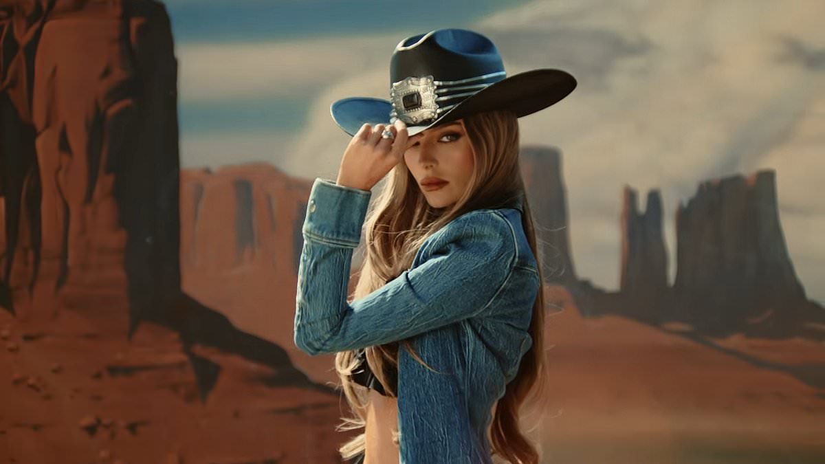 Maura Higgins continues to conquer America as she sports a skimpy cowgirl costume for Traitors co-star Eric Lam's new music video
