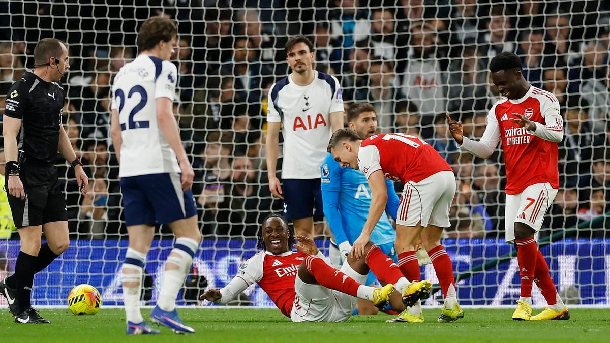How Arsenal thrashed Tottenham - with help from five-goal Eberechi Eze and inspired Viktor Gyokeres: All the goals, big moments and talking points