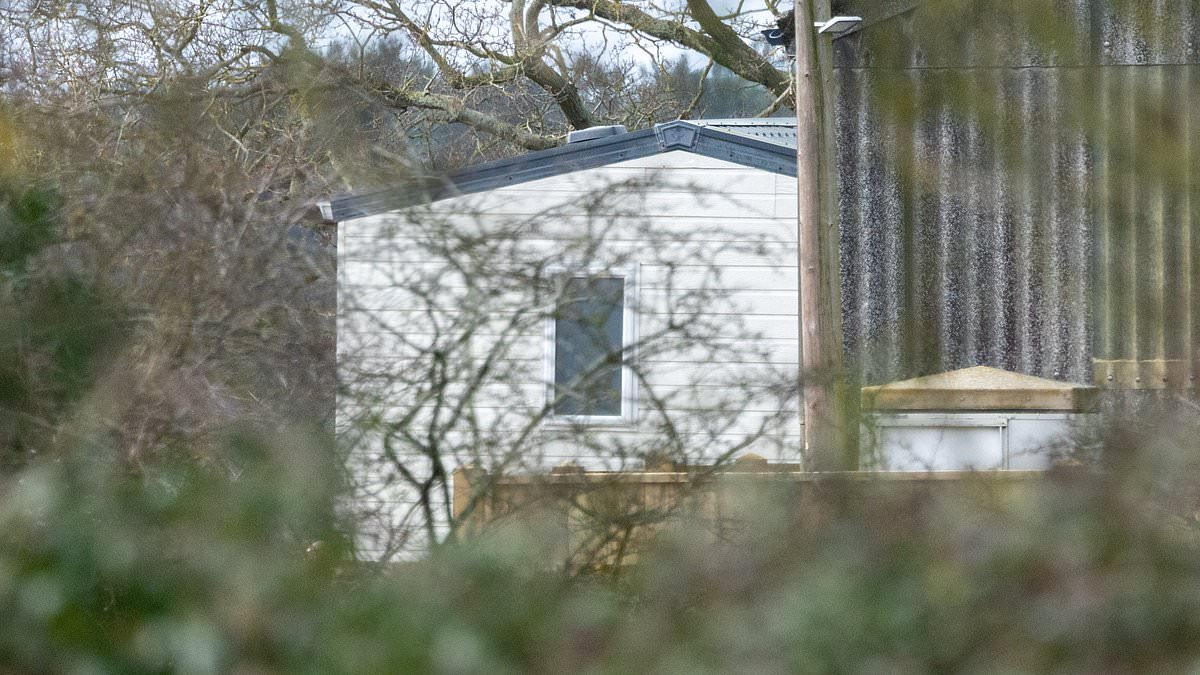 Prince of the trailer park! Andrew Mountbatten-Windsor installs huge mobile home in the grounds of his new Norfolk house