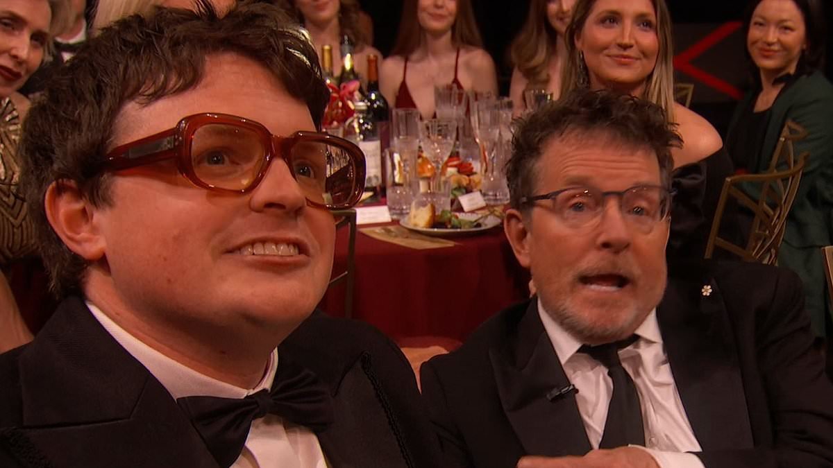 Frail Michael J. Fox introduces lookalike son Sam as his 'date' at Actor Awards 2026 amid Parkinson's battle