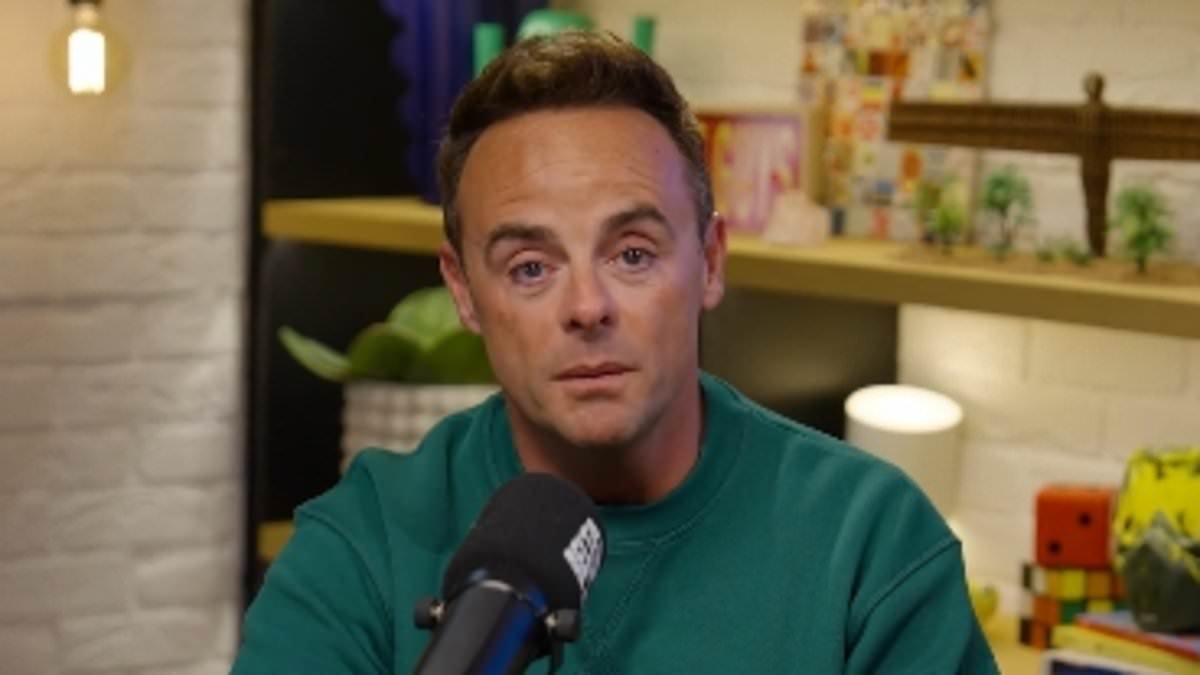 Ant McPartlin says he has 'cried a lot' as he speaks for the first time about his beloved dog Hurley's death and how 'everyone that he loved was there' for a heartbreaking goodbye including his ex-wife Lisa Armstrong