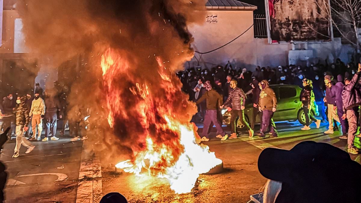 Kemi Badenoch backs US action to help overthrow Iran's regime amid widespread protests - and Tory leader suggests RAF strikes could play a role