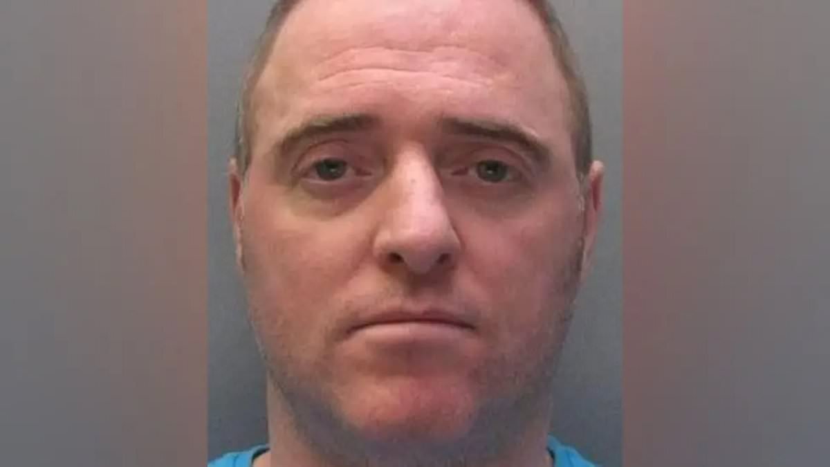 Moment one of UK's most prolific romance fraudsters is confronted after trying to meet up with next victim - days after being released from SEVENTH jail term