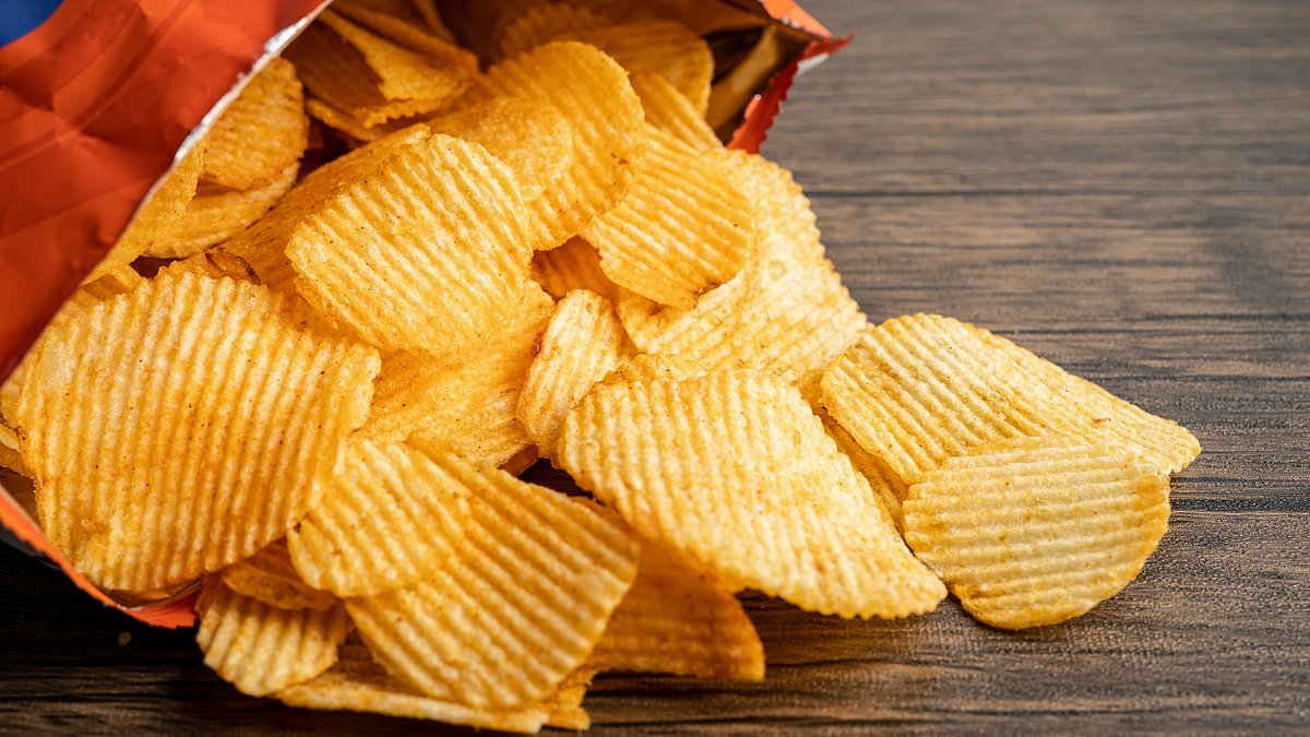 Britons eat the 'equivalent of 22 packets of crisps a day' in salt, increasing their risk of developing heart failure, dementia and diabetes