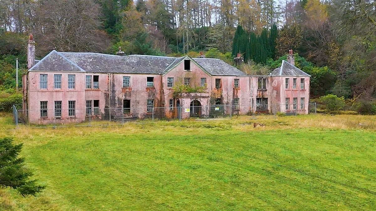 The celebrity mansions and TV sets left to rot: How James Corden's £8.5M Oxfordshire pile is the latest in a string of homes 'abandoned'- including Genesis star's Scottish hideaway, Ronnie Corbett's family property (and Mr Blobby's Crinkley Bottom!)