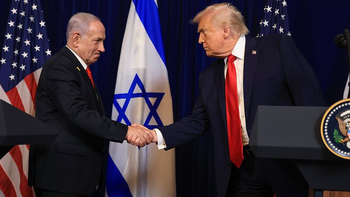 Trump threatens chilling escalation in Iran as he meets with Netanyahu... not seen since Gaza
