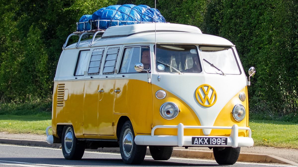 Boy, 13, caught driving his parents' VW campervan on dual carriageway in middle of the night 'will be washing cars for a year' as punishment