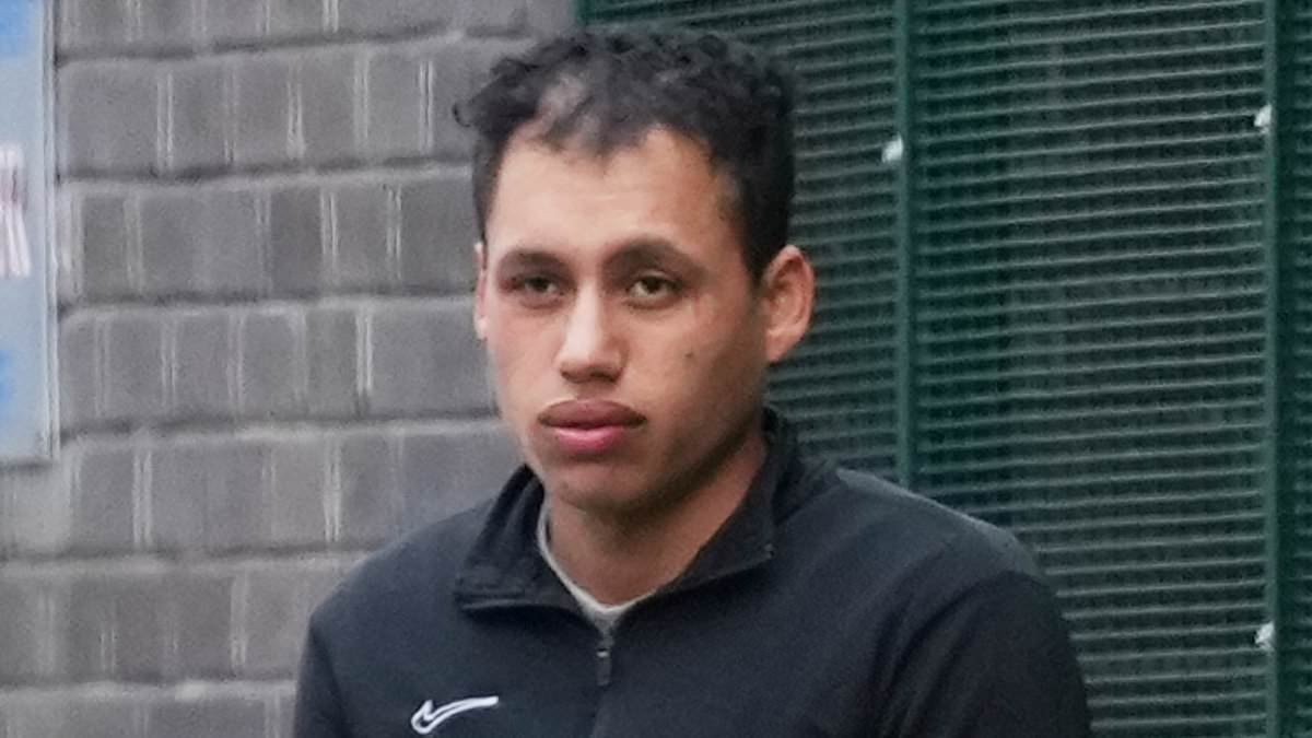 Woman 'gang-raped by three asylum seekers on Brighton beach' breaks down in tears as she tells court her 'whole life' has been ruined'