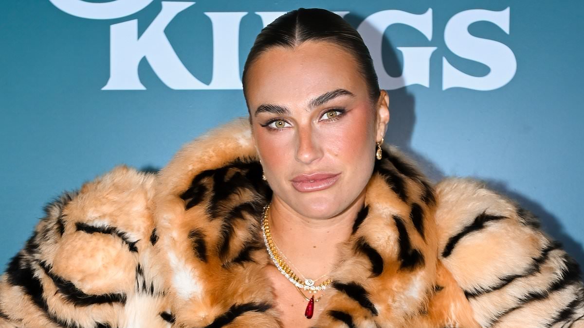 Aryna Sabalenka flashes engagement ring as she's spotted out for lavish dinner at Bad Bunny's Miami restaurant