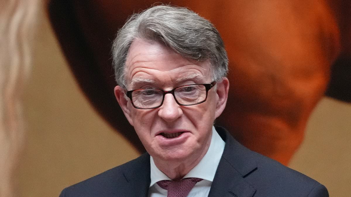 Labour's Dark Lord urged to return his payoff: Minister says the £55,000 golden goodbye Mandelson received when he was sacked as US ambssador should be donated to charity