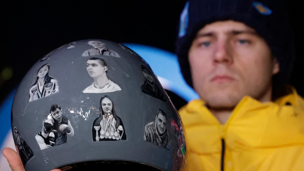 Ukrainian helmet row racer is BANNED from competing at the Winter Olympics - despite final demand of Olympic bosses to back down from disqualifying him