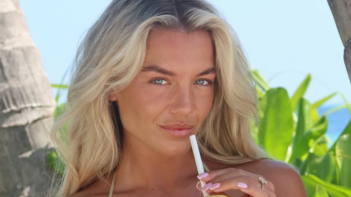 Love Island's Molly Smith displays her toned figure in a skimpy floral bikini as she shares sizzling snaps from the Maldives