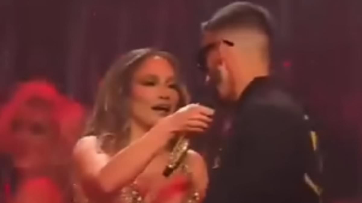Jennifer Lopez makes a dig at ex Ben Affleck as she has a hilarious reaction to a fan called 'Ben' joining her on stage