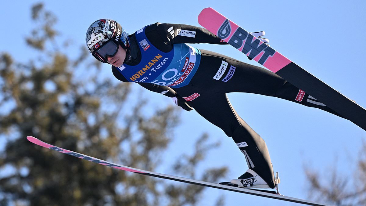 'Penis-gate' hits the Winter Olympics: Ski jumpers accused of injecting ACID into their genitals to become 'human gliders' - and could even face a drug cheating probe
