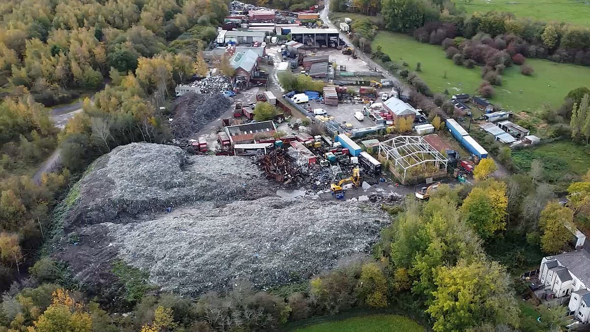 Huge illegal rubbish dump on King Charles's land to be cleaned up by the Government - as criminal investigation into culprits continue