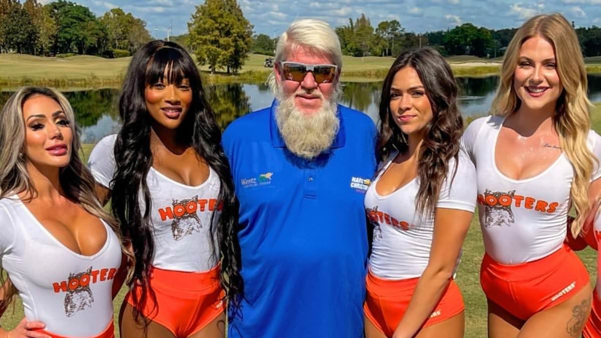 Golf icon John Daly finds new spot to spend the Masters after his favorite Hooters in Augusta was demolished
