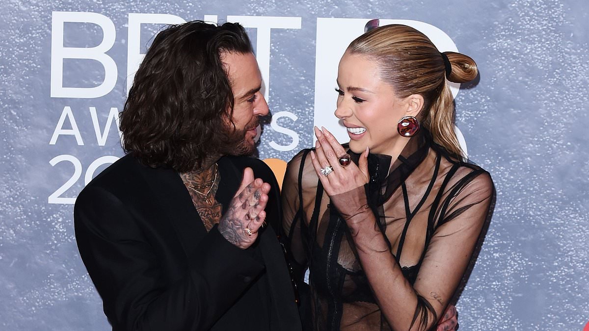All the signs Olivia Attwood and Pete Wicks were a 'secret couple' from cosy BRITs night to THAT Ibiza holiday - as pair are spotted kissing in a bar