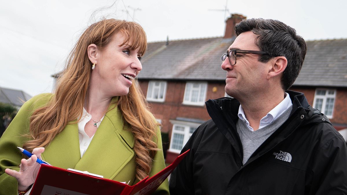 Angela Rayner set to publicly support Andy Burnham's bid to return to the Commons during Labour regional conference TODAY
